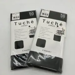 12m90 Tuché 50デニール タイツ M-L 2色セット
