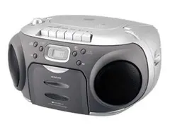 コイズミ CDラジカセ AM/FM シルバー SAD-4944/Sのサムネイル