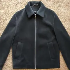 ZARA ブルゾン ベルベット ブラック ジッパー付きジャケット Sサイズ