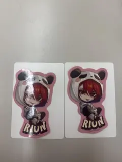 CR CrazyRaccoon Rion グミ シール ステッカー