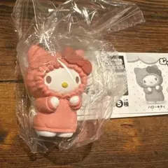 サンリオ　むぎゅぎゅ　パーカーフィギュア　ハローキティ　ガチャ
