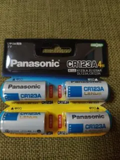 【新品】 Panasonic カメラ用リチウム電池 CR-123AW/4P