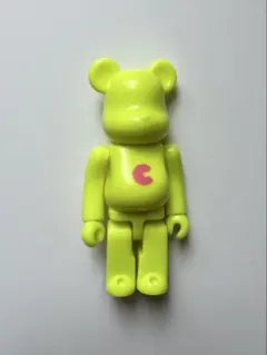 BE@RBRICK ベアブリック ネオンイエロー Cロゴ
