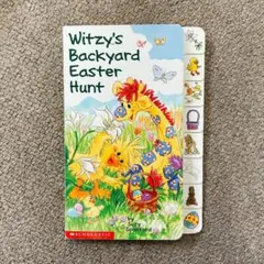 Witzy's Backyard Easter Hunt 洋書 絵本