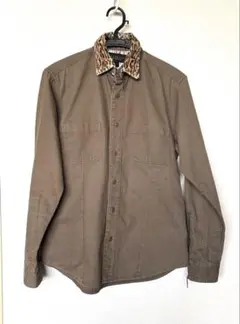 【MEN'S BIGI】　RadmesS ジャケット　シャツ　カーキ　M