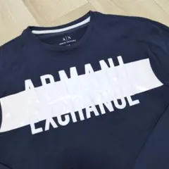 Armani Exchange ✴️正規品✴️ネイビー 長袖カットソー