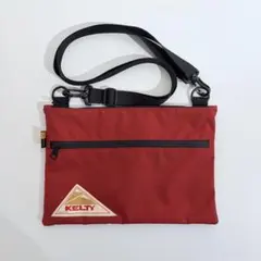 KELTY サコッシュ ショルダーバッグ　レッド CORDURA素材のサムネイル
