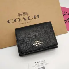 新作　新品　COACH　折り財布　カードケース　レディース