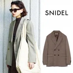 SNIDEL スナイデル（0）千鳥格子 ブルゾン ショートジャケット 
