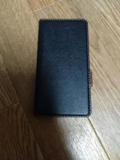 新品未使用XperiaAce so-41bブラック 手帳型ケース カードポケット