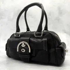 美品 Coach Black Turnrock Bag Y2k Leather - メルカリ