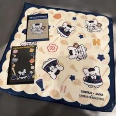 サンリオ　タイトーくじ　侍ジャパン　E賞　G賞　はなまるおばけ