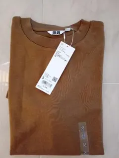 【ユニクロ】エアリズムコットンオーバーサイズTシャツ/5分丈