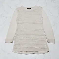 ✨大人気✨イタリア製Loro Piana ロロピアーナ　ホワイトニットセーター絹 2026年最新】Loro Piana レディース ニット・セーターの人気アイテム