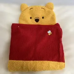 くまのプーさん フード付きブランケット