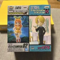 ONE PIECE フィギュアセット ナミ サンジ