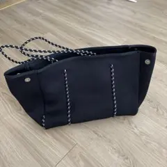 美品 ネオプレン トートバッグ マザーズバッグ ブラック f863 - メルカリ