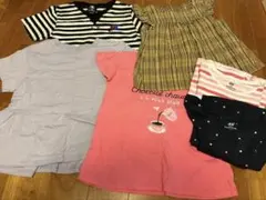 まとめ売り　女の子用　夏服　120 6点