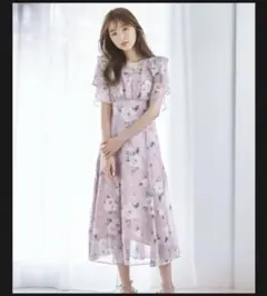 tocco closet フラワーラッフルフリルワンピース 野口衣織 着用 - メルカリ