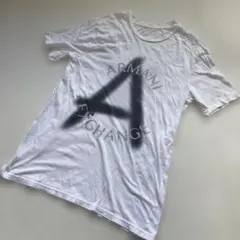 Armani Exchange ホワイト Tシャツ