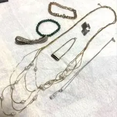 124【遺品整理・生前整理】シルバー刻印あり ネックレス 指輪 ネクタイ