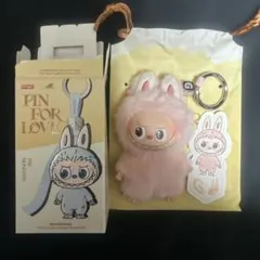 【G】ラブブ ぬいぐるみ イニシャル PIN FOR LOVE 正規品