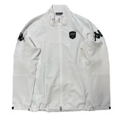 あいり様専用　Kappa ゴルフ　ホワイト ナイロンジャケット Lサイズ