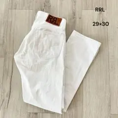 RRL ラルフローレン ホワイトデニムパンツ ジーンズ Gパン 29×30のサムネイル