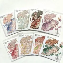人物ステッカー creampeach様（クリームピーチ様）7枚 バラ売り可