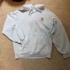 carhartt ライトブルー フード付きパーカー Sサイズ
