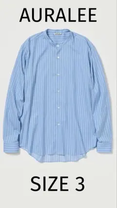 2026年最新】Auralee シャツ ストライプの人気アイテム - メルカリ
