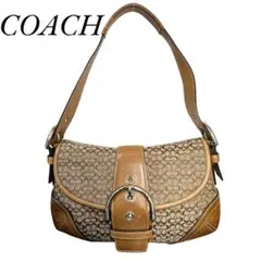 COACH ソーホー ワンショルダー ハンドバッグ シグネチャー　6818