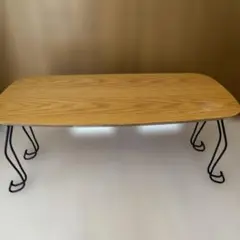 ナチュラルウッド長方形テーブル