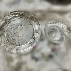 HOYAクリアガラス カップ&プレート