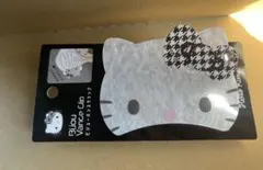 ハローキティ ビジューバンスクリップ 千鳥柄