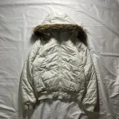 00s y2k ファー ダウン ジャケット opium swag archive