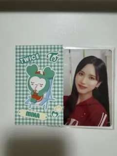 TWICEミナ　クリアフォトカード