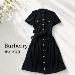 Burberryバーバリーロンドン シャツワンピースベルト付ノバチェックラインのサムネイル