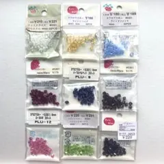 スワロフスキービーズ#5301 4mm 30個入り9色　計270個②