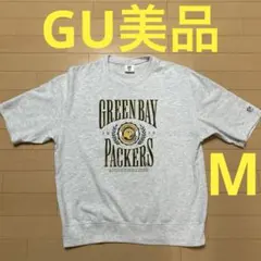 NFL Green Bay Packers Tシャツ GU グレー色　Mサイズのサムネイル