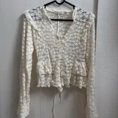 MOUSSY レース長袖ブラウスのサムネイル
