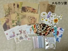 海外 国内作家 デザインペーパー バラメモ 大量セット - メルカリ