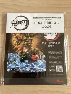 鬼滅の刃CALENDAR 2026 卓上カレンダー メンズノンノ
