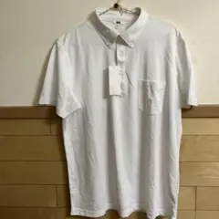 UNIQLO ドライシャツカラーポロシャツ 半袖XL ボタンダウン