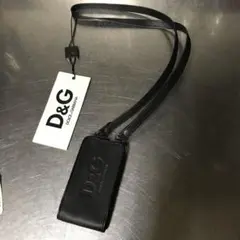 D&G ポーチ 小物入れ ペンケース 筆箱 メガネケース 鍵 チャーム 