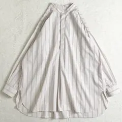 新品タグ付き✨ハンズオブクリエーション バンドカラーシャツ 
