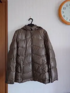 大丸購入★カーキ フード付き ダウンジャケット