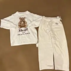 ジェラートピケ　gelatopique×Steiff 上下セット