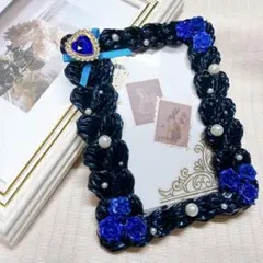 ⸜❤︎⸝‍硬質ケース ホイップデコ トレカケース B8サイズ ブルーブラック⸜❤︎⸝‍