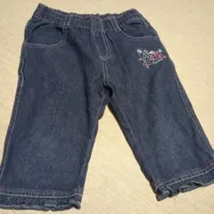 ダークブルー 半ズボン ハートポケット　110